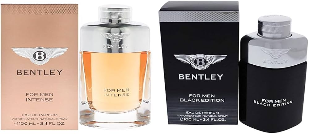 Amazon.com : BENTLEY for Men Eau de Parfum Spray Bundle - Intense